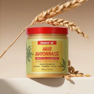 Free Sample African Hair Care Treatment Mask Nourish Damaged Olive Oil Hair Mayonnaise for Curly Hair
