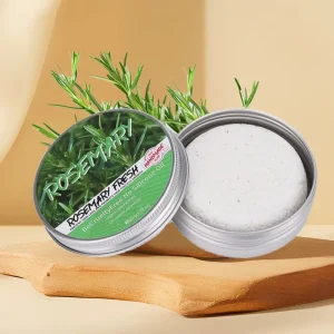 Free Sample Anti-Dandruff Shampoo Bar Refreshing Hair Loss Treatment for Oily Hair Smooths Hair with Solid Rosemary