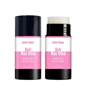 Free Sample Curly Hair Wax Stick Strong Hold Hair Wax Stick Kit Private Label