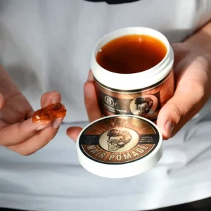 Free Sample Organic Hair Pomade Men Private Label Custom Hair Wax for Men