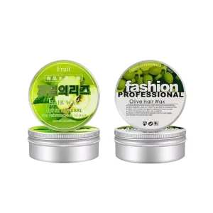 Free Sample Private Label Strong Hold OEM Organic Apple Pomade Styling Products Long Lasting Hair Wax