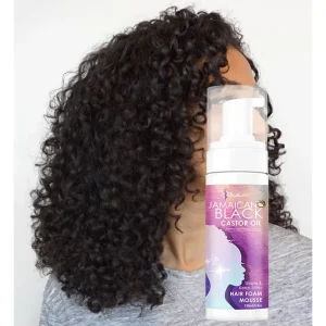 Free Samples Natural Wave Hair Foam Mousse Private Label for Naturally Wavy and Curly Hair