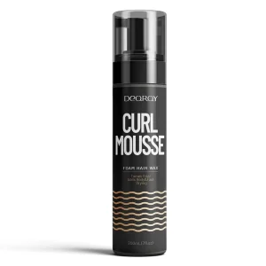 Frizz Control Hair Mousse All Day Locks Braid Foam Long Lasting Mousse for Style and Shine