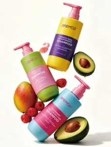 Fruit Repair & Nourishment Colorful Daily Care Set 500ML for All Hair Long lasting Voluming OEM ODM