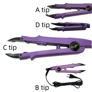 Fusion Hair Iron Tools Kit Hair Extension Iron Constant Temperature Thermal Insulation Sheet Crochet Hair Extensions Tools