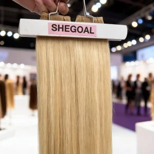 Genius Weft Virgin Human Hair Cuticle Aligned Easy Bleach Light Blonde Ash Color