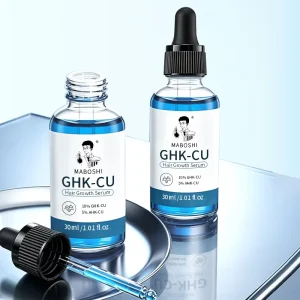 Ghk Cu Hair Serum Ahk Cu Smoothing Hair repairing Scalp Nourish Natural Plant Ginseng Hair Regrowth Vitamin C Care Serum