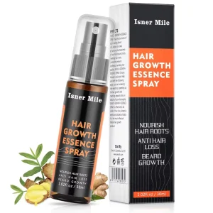Ginger Oil Serum Hair Regrowth Serum Biotin Anti Hair Loss Fall Serum Hair Growth Oil for Men