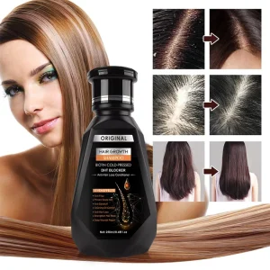 Ginger Shampoo for Hair Growth & Loss Prevention Anti Frizz & Oil Control Cleansing & Strengthening