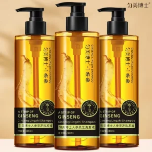 Ginseng Ganoderma Lucidum Shampoo Anti hair Loss Deep Hair Cleansing Hair Repair Care 300ml