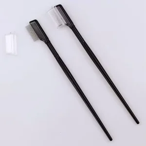 Good Quality Metal Eyelash Comb Eyebrow Grooming Brush Lash Separator Tool Beauty Accessory