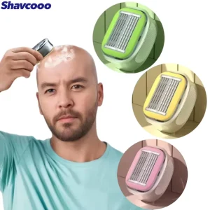 HR200 Stainless Steel Handheld Hair Clipper Bald Head Friendly Clean Scalp Hair Cutting Tool for Professional and Home Use