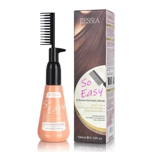 Hair African Curly Styling Hair Straightening Cream
