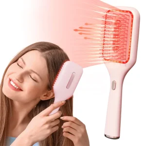 Hair Air Cushion Scalp Massage Comb Airbag Micro vibration Serum Dispenser Hair Oil Applicator Liquid Guide Brush Airbag Comb