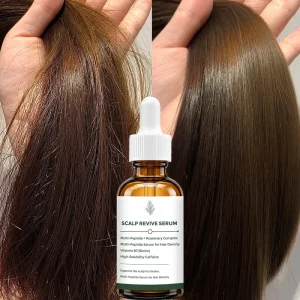 Hair Boosting Scalp Serum Hydrating Green Tea Herba Oil Copper Peptide Hair Growth Serum