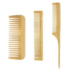 Hair Brush Set Air Cushion Massage Comb Wide Tooth & Tail Comb Hair Styling Tool
