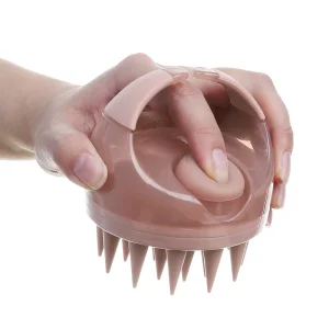 Hair Brush Silicone Shampoo Brush Scalp Scrubber Scalp Hair Massager for Shower