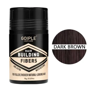 Hair Building Fiber Professional Formula Instant Thicken Hair Waterproof Sweat Resistant Long lasting Styling Powder