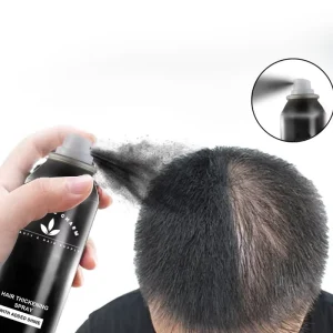 Hair Building Fibers Dense Spray No Smell for Hair Loss Treatment Fiber Spray With Seal and Control Hair Thickening Spray