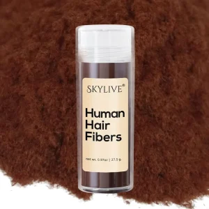 Hair Building Fibers Spray Powder for Thinning Hair 100% Real Hair Fibers Bald Spot Cover up Women Men