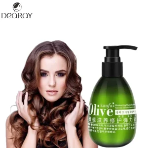 Hair Care Cream Styling Products Safe Bio orange&cherry&olive Hair Elastin for Curly Hair