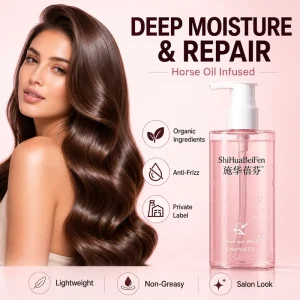 Hair Care Essential Oil Deep Moisture & Repair for Dry Frizzy Hair Build Your Own Hair Anti Frizz OEM ODM Private Label