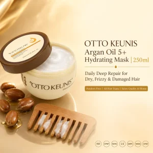 Hair Care Masque Argan Oil Rich in Vitamin E OEM ODM Top Moisture Super Shine Repairing Treatment Silky Finish Argan Masque