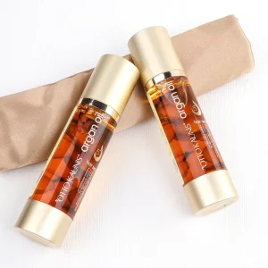 Hair Care Oil Argan Oil Rich in Vitamin E OEM ODM Moisture Shine Repairing Treatment Silky Finish Argan Serum