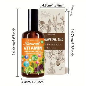 Hair Care Oil Spray Vitamin E Nourishing Moisturizing Smoothing Hair Growth Oil Essential for Hair