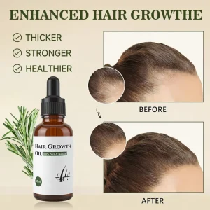 Hair Care Oil for All Hair Types Lightweight Non Greasy Formula Essential Oil