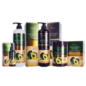 Hair Care Products Refreshing Keratin Avocado Hair Shampoo and Conditioner