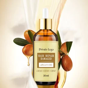 Hair Care Professional Repair Hair Serum Private Label Moroccan Organic Anti Loss Argan Oil Hair Serum