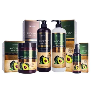 Hair Care Set Anti Dandruff Scalp Care Repair Damaged Moisturizing Avocado Oil Hair Shampoo and Conditioner