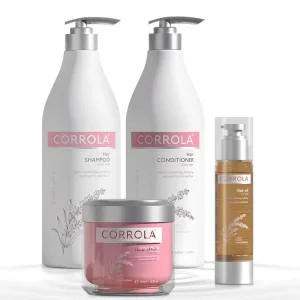 Hair Care Set Citric Acid Shampoo Conditioner Hair Serum Oil Hair Mask for Salon Use