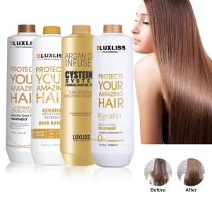Hair Care for Professional Salon Keratin Smoothing Treatment for Straightening Damaged Hair Keratin Treatment