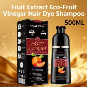 Hair Color Hair Dye No Skin Stain Natural Fast Dye Herbal Organic Black Fruits Extract Hair Color Shampoo