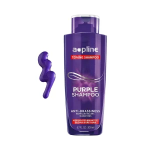 Hair Color Toner Anti Yellow Purple Shampoo for Blonde Hair Private Label
