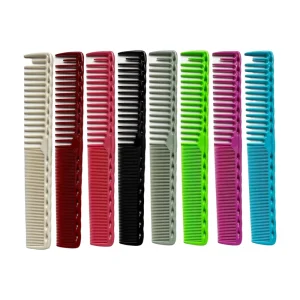 Hair Comb with Fine Teeth Durable Hairdressing Comb Available in Multiple Colors for Salon Use