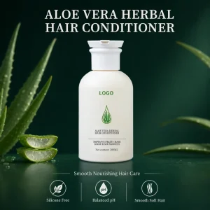 Hair Conditioner Herbal Hair Conditioner Aloe Vera Herbal Hair Conditioner Botanically Derived Eco-friendly China