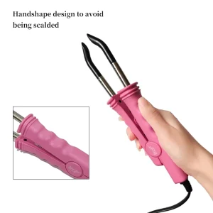 Hair Connector Heat Lron with Temperature Control and Constant Temperature Keratin Bonding Hair Extensions Tool L 618
