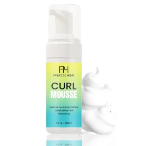 Hair Curl Mousse Smoothing Enhanced Curl Wave Wigs Hair Styling Mousse Natural Care Curly Hair Products