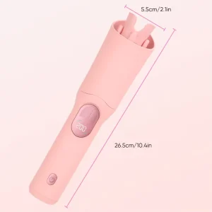 Hair Curlers Automatic 2 in 1 Hair Curler and Straightener Hair Curler Auto Curling Iron Hair Styling Tool