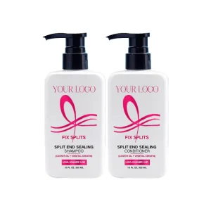 Hair Detangling Shampoo Hair Strengthening Conditioner Long Hair Repair Care Set Private Label Hair Products