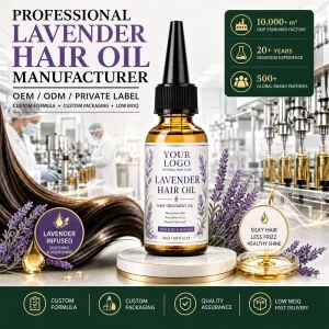 Hair Elixir Oil All Natural Nourishing Lavender Keratin Hair Oil Customize Oil Blends for Essential Hair
