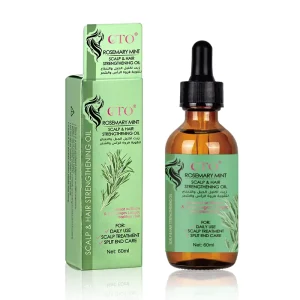 Hair Essential Oil Organic Hair Serum with Vitamin E & Argan 60ml Plant Extract Nourish & Moisturize Repair Damaged Hair