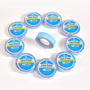 Hair Extension Tools Blue Type Transparent Thin and Soft Tape Hair Extensions