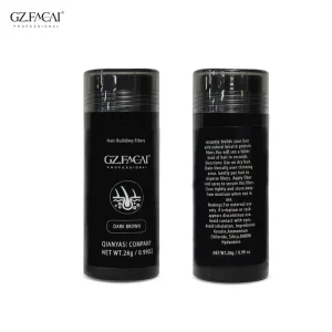 Hair Fiber Powder Synthetic Hair Building Fibers Density Powder for Men Women