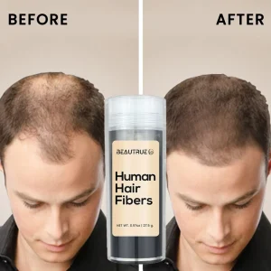 Hair Fibers Strong Hold Real Human Hair Fiber Spray Powder Thickening Hair Building Fibers Hair Styling Products