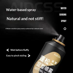 Hair Fluffy Moisturizing Multi-function Thickening Long-lasting Quick-drying Unisex Dry Gel Water Volumizing Styling Spray