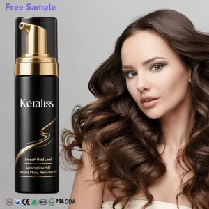 Hair Foam Mousse Strong Hold Styling Braids Spray Curly Frizzy Hair Matte Shine Olive Avocado No Peroxide